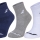 Tennis Socken Babolat QUARTER 3 Pairs Pack Socks 5UA1401-1033