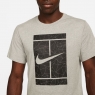 Tennis T-Shirt Nike NikeCourt Tennis T-Shirt DD8404-063 grau