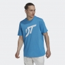 Herren Tennis T-Shirt Adidas Dominic Thiem Graphic Logo T-Shirt HT3625