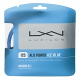 Tennissaite Luxilon ALU Power 12 m ice blue - Saitenset