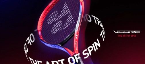 Der Yonex Vcore Tennisschläger der 7. Generation bietet ein Höchstmaß an Spin. Probieren Sie es selbst aus
