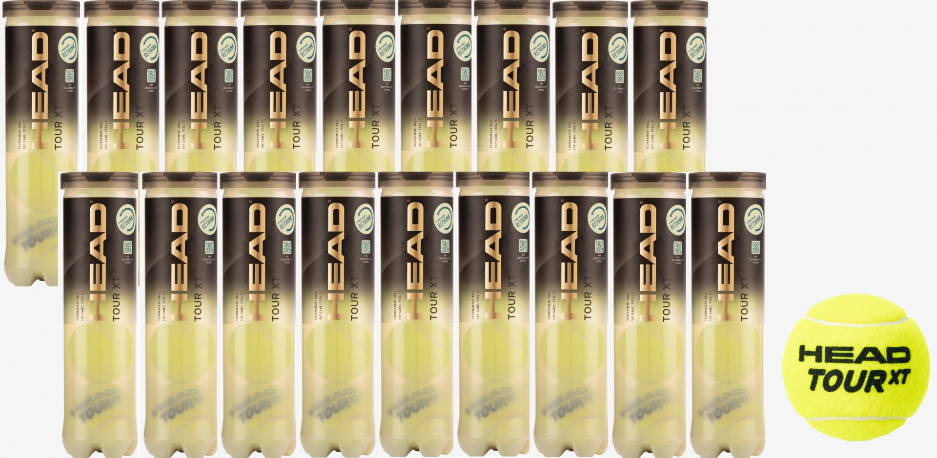 Tennisbälle HEAD TOUR XT 1 Karton Tennislife.at