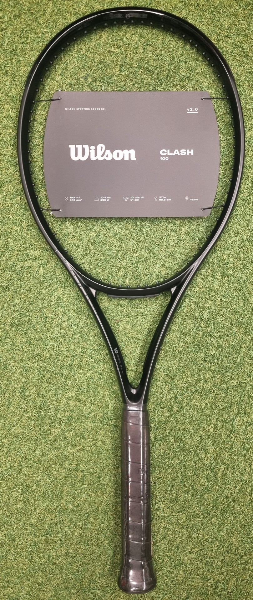 Noir Limited Edition Wilson Clash 100 V2 Noir Tennis Racquet