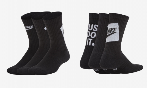 Kinder Tennissocken Nike Everyday Cushioned DriFit SK0065-010 schwarz Kinder Tennissocken Nike Everyday Cushioned DriFit SK0065-010 schwarz