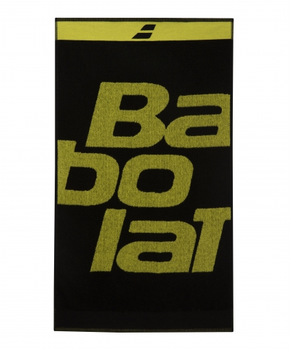 Handtuch Medium Babolat schwarz-gelb Handtuch Medium Babolat schwarz-gelb