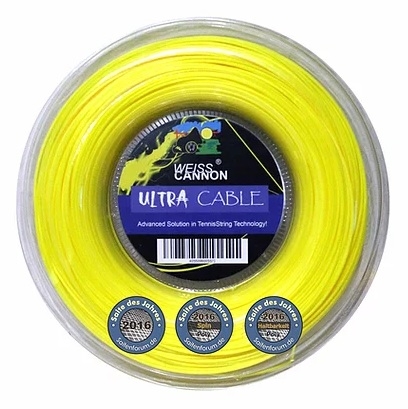 Tennissaite Weiss Cannon ULTRA CABLE 200m Rolle Tennissaite Weiss Cannon ULTRA CABLE 200m Rolle