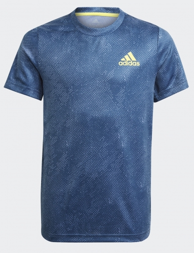 Kinder T-Shirt Adidas HEAT.RDY Primeblue Freelift Tee GQ2231 blau Kinder T-Shirt Adidas HEAT.RDY Primeblue Freelift Tee GQ2231 blau