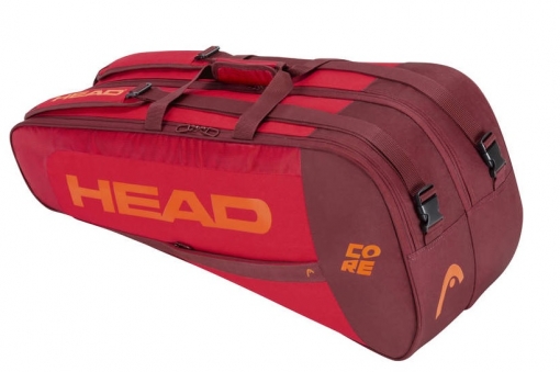 Tennistasche Head Core 6R Combi 2021 rot Tennistasche Head Core 6R Combi 2021 rot