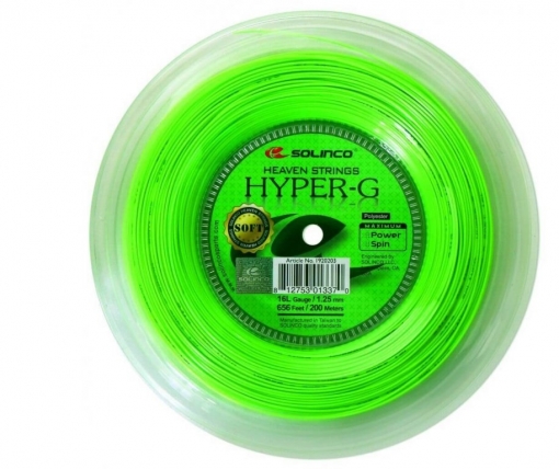 Tennissaite Solinco Hyper-G SOFT - Saitenrolle