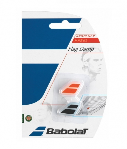 Tennisdämpfer Babolat Flag Damp orange-schwarz