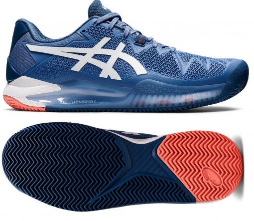 Tennisschuhe Asics Gel Resolution 8 Clay 1041A076-404 Tennisschuhe Asics Gel Resolution 8 Clay 1041A076-404