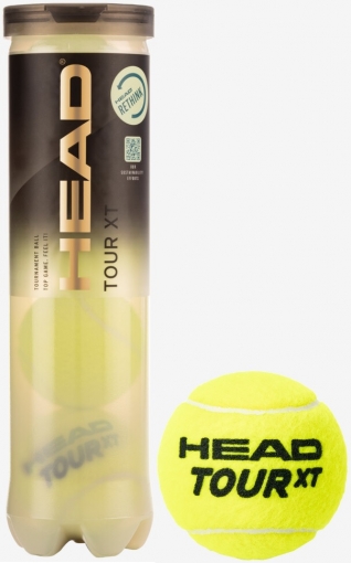 Tennisbälle Head TOUR XT 4er Dose