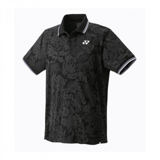 Herren T-Shirt Yonex Melbourne Tennis Polo 2023 schwarz 10498EX Herren T-Shirt Yonex Melbourne Tennis Polo 2023 schwarz 10498EX