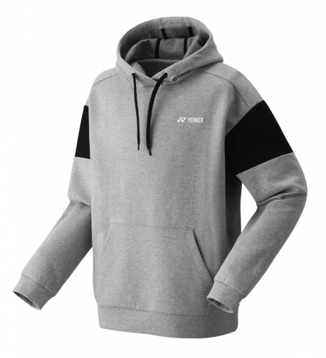 Tennis Jacke Yonex sweat hoodie 30081 grau