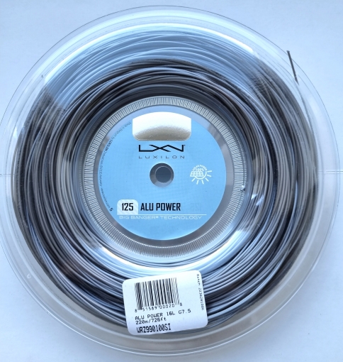 Tennissaite Luxilon Alu Power 1,25m - Saitenrolle Tennissaite Luxilon Alu Power 1,25m - Saitenrolle