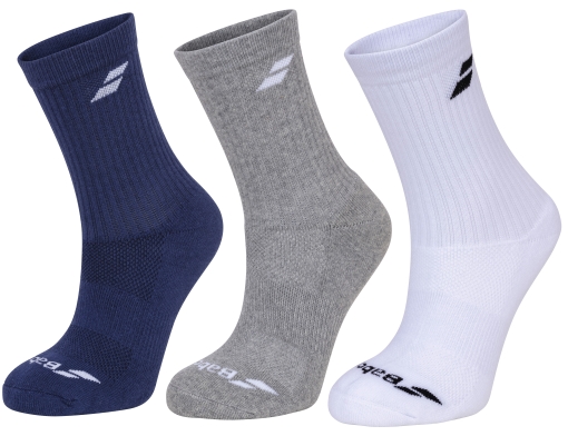 Tennis Socken Babolat 3 Pairs Pack Socks 5UB1371-1033 Tennis Socken Babolat 3 Pairs Pack Socks 5UB1371-1033