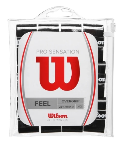 Wilson Pro Overgrip Sensation Super Thin 12Stk Wilson Pro Overgrip Sensation Super Thin 12Stk