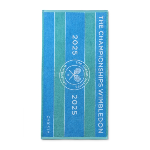 Handtuch Wimbledon THE CHAMPIONSHIP 2025 aqua/blue Handtuch Wimbledon THE CHAMPIONSHIP 2025 aqua/blue