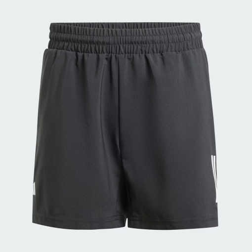 Jungen Kurzehose Adidas Club 3 Stripes Short JI9254 schwarz Jungen Kurzehose Adidas Club 3 Stripes Short JI9254 schwarz