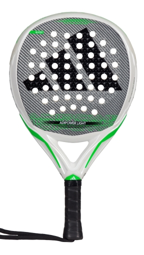 Padelschläger ADIDAS ADIPOWER LIGHT 3.3 white-green Padelschläger ADIDAS ADIPOWER LIGHT 3.3 white-green