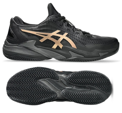 Tennisschuhe Asics Court FF 3 Novak Clay 1041A537-960 night energy Tennisschuhe Asics Court FF 3 Novak Clay 1041A537-960 night energy