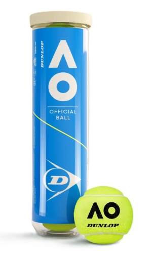 Tennisbälle  Dunlop AUSTRALIAN OPEN 4er Tennisbälle  Dunlop AUSTRALIAN OPEN 4er