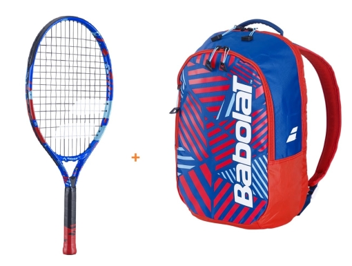 Kinder Tennisschläger Babolat - Ballfighter 21 + Backpack Kids rd