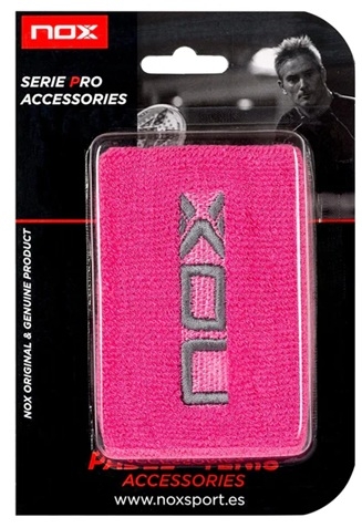 NOX Schweissband pink/white