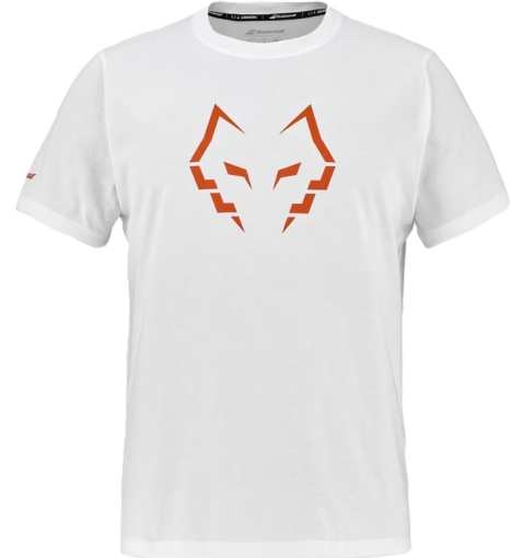 Herren T-Shirt Babolat Cotton Tee J.L.  6MS26442-1000 weiss