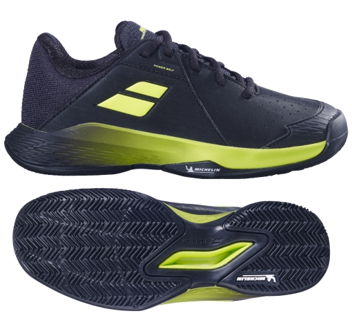 Kinder Tennisschuhe Babolat PROPULSE Clay junior 3 black aero -2036
