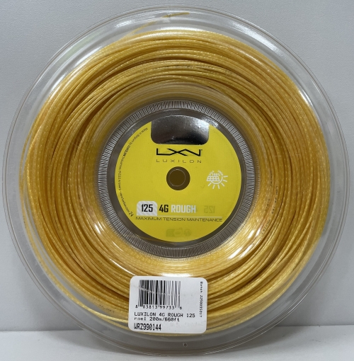Tennissaite Luxilon 4G rough 200m
