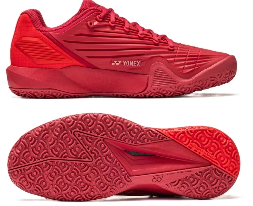 Herren Tennisschuhe Yonex Eclipsion 5 Clay Ruby Red