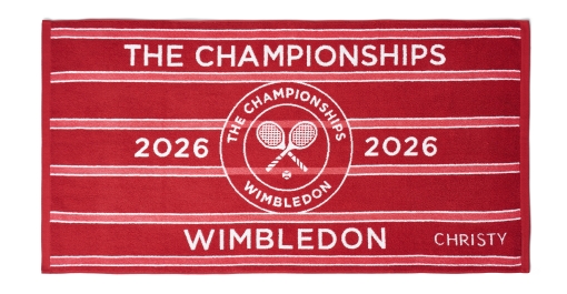 Handtuch Wimbledon THE CHAMPIONSHIP 2026 strawberry/pink