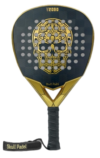 Padelschläger Skull Padel V2090 BLACK GOLD