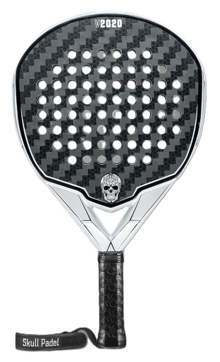 Padelschläger Skull Padel V2020 White black