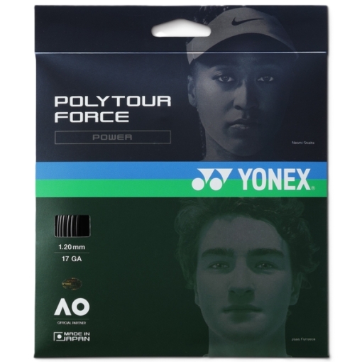 Tennissaite Yonex POLYTOUR FORCE 12m rot