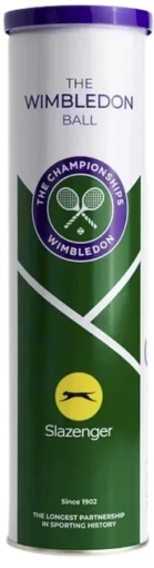 Tennisbälle Slazenger Wimbledon Tennisbälle 4er Dose