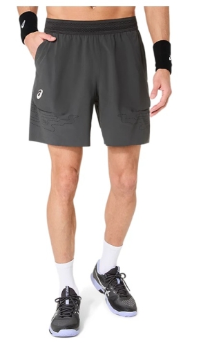 Herren Tennis-Shorts Asics Match Laser Cut 7in Short 2041A421-020