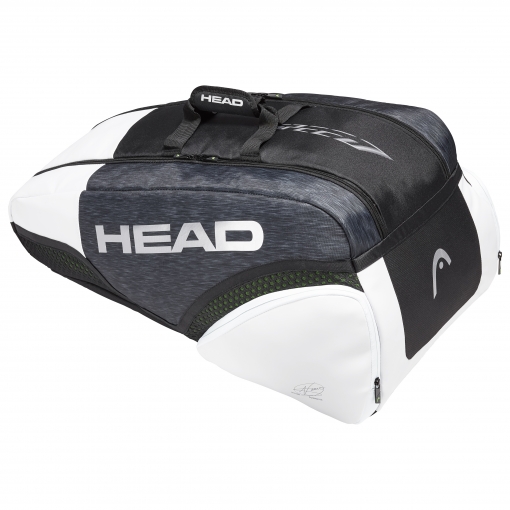 Tennistasche HEAD Djokovic 9R Supercombi 2019 Tennistasche HEAD Djokovic 9R Supercombi 2019