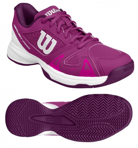 Kinder Tennisschuhe Wilson RUSH Pro Junior 2.5 pink Kinder Tennisschuhe Wilson RUSH Pro Junior 2.5 pink
