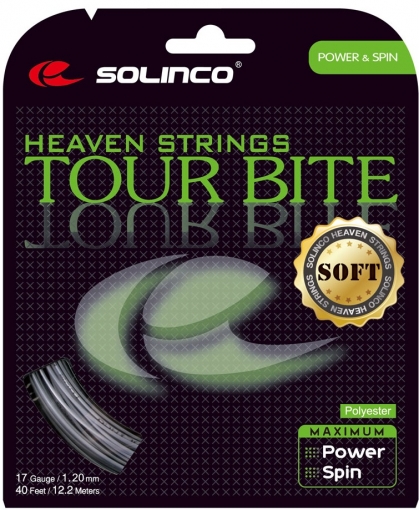 Tennissaite Solinco Tour Bite Soft - Saitenset