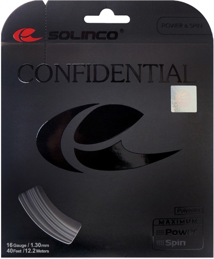 Tennissaite Solinco Confidential 2.0 - Saitenset