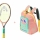 Kinder Tennisschläger Head Coco 21 2022 + Kids Backpack pink