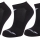 Kinder Tennissocken Babolat INVISIBLE 3 Pairs Pack Socks schwarz 5JA1461-2000