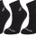 Tennis Socken Babolat QUARTER 3 Pairs Pack Socks 5UA1401-2000 schwarz