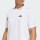 Herren Tennis T-Shirt Adidas Club Graphic Tee JY9591 weiss