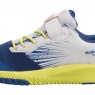 Kinder Tennisschuhe Babolat PULSION ALL COURT KID blau-gelb