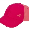 Kinder Tenniskappe Babolat Basic Logo Cap Junior 5JA1221-5028 pink