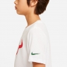Kinder T-Shirt Nike NikeCourt Rafa Tennis T-Shirt DJ2591-100 weiss