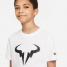 Kinder T-Shirt Nike NikeCourt Rafa Tennis T-Shirt DJ2591-101 weiss